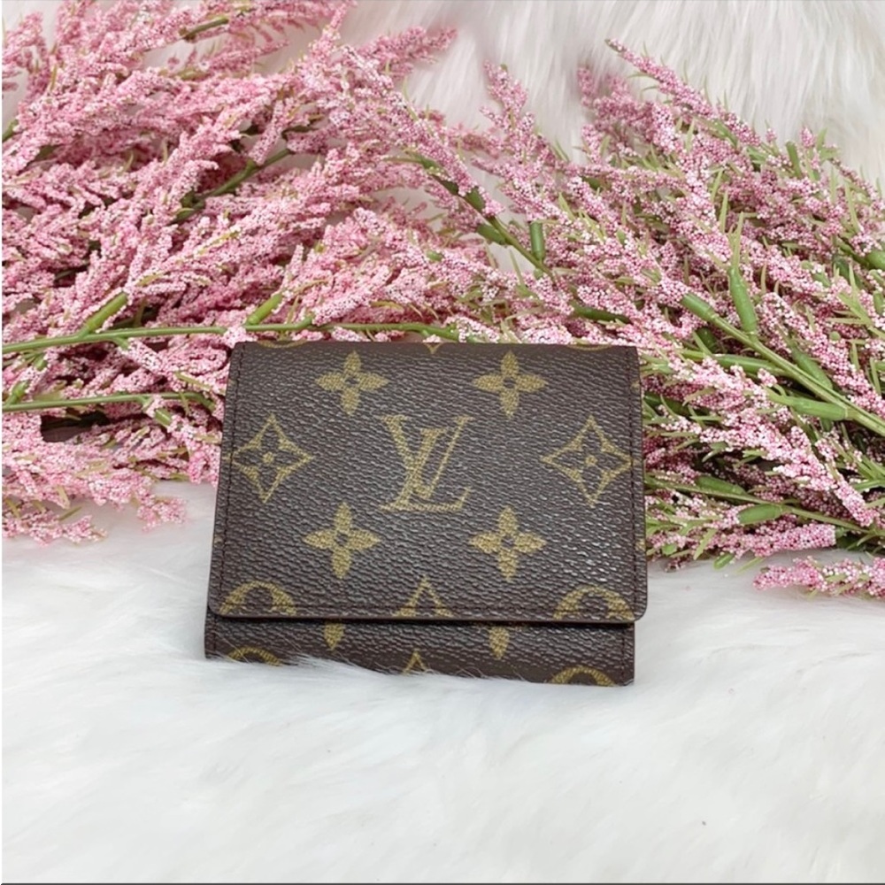 Authentic Louis Vuitton Monogram Card Holder Porte Cartes Datecode:CA1928 - Picture 1 of 11
